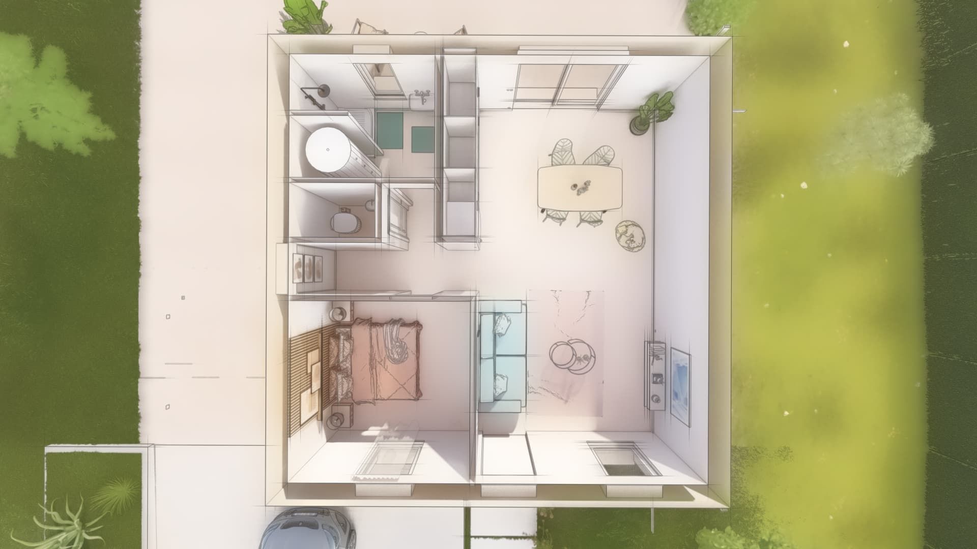 Module de BASE partie habitable RDC